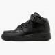 Nike Air Force 1 Mid Black 315123 001 Women And Men Sports Shoes