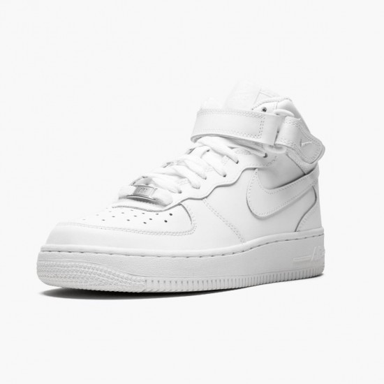 Nike Air Force 1 Mid White 2014 314195 113 Women And Men Sports Shoes