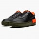 Nike Air Force 1 Shadow Black Hyper Crimson Cargo Khaki CQ3317 001 Womens Sports Shoes