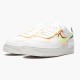 Nike Air Force 1 Shadow Summit White Barely Volt Crimson Tint CI0919 107 Womens Sports Shoes