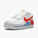 Nike Air Force 1 Shadow Summit White Team Orange CQ9503 100 Women And Men Sports Shoes