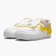 Nike Air Force 1 Shadow White Barely Rose Speed Yellow CJ1641 102 Womens Sports Shoes