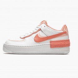 Nike Air Force 1 Shadow White Coral Pink CJ1641 101 Women And Men Sports Shoes