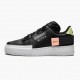 Nike Air Force 1 Type Black CI0054 001 Women And Men Sports Shoes