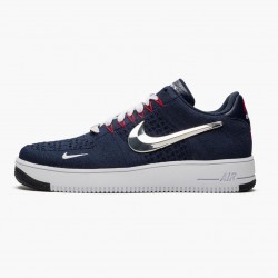 Nike Air Force 1 Ultra Flyknit Patriots 6X Champs CU9335 400 Women And Men Sports Shoes