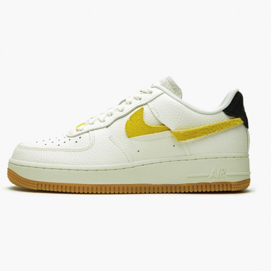 Nike Air Force 1 Vandalized Sail Chrome Yellow BV0740 101 Women And Men Sports Shoes