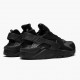 Nike Air Huarache Black Black White 318429 003 Women And Men Sports Shoes