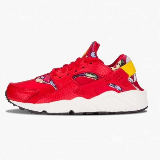 Nike Air Huarache Run Aloha 2015 725076 601 Womens Sports Shoes