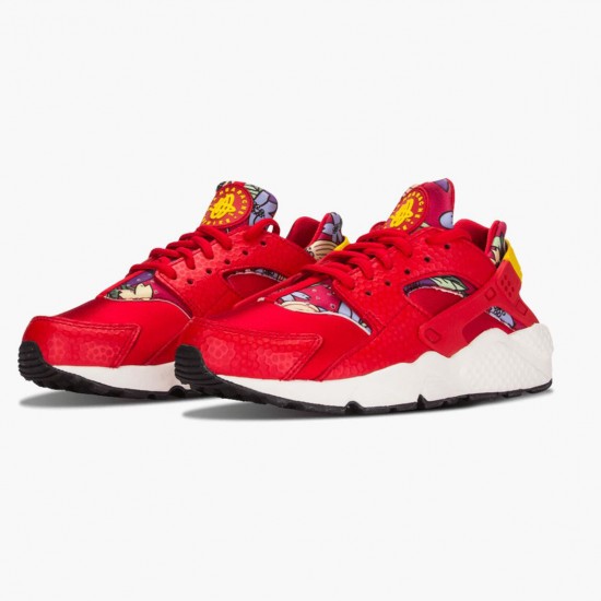 Nike Air Huarache Run Aloha 2015 725076 601 Womens Sports Shoes