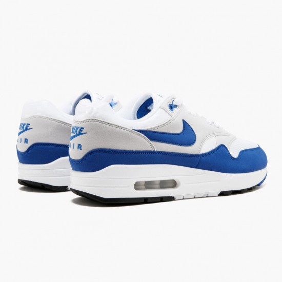 Nike Air Max 1 Anniversary Royal 908375 102 Women And Men Running Shoes 