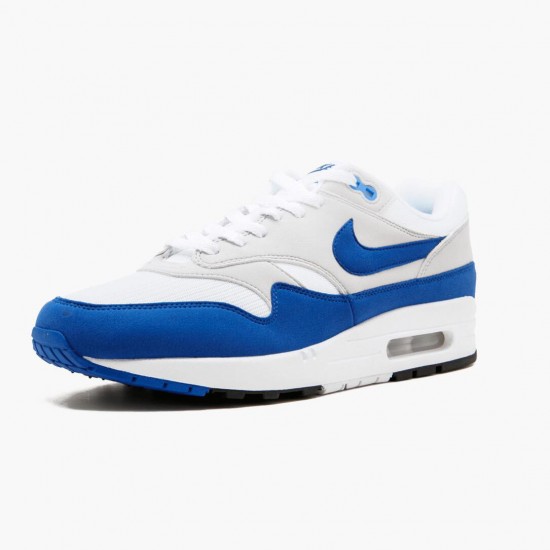 Nike Air Max 1 Anniversary Royal 908375 102 Women And Men Running Shoes 