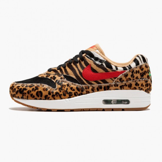 Nike Air Max 1 Atmos Animal Pack 2.0 AQ0928 700 Mens Running Shoes 