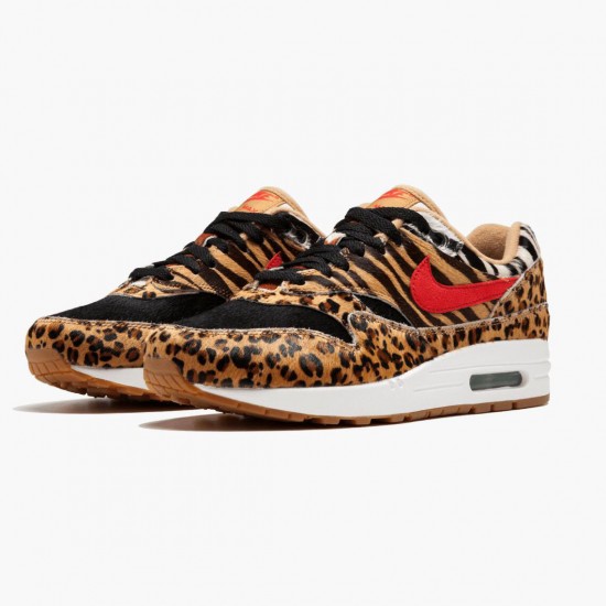 Nike Air Max 1 Atmos Animal Pack 2.0 AQ0928 700 Mens Running Shoes 