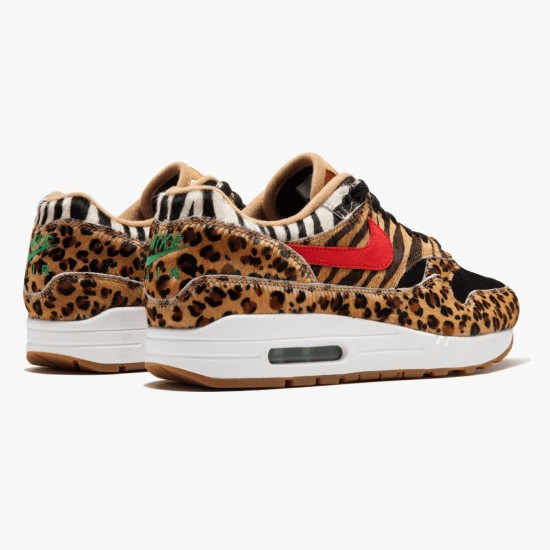 Nike Air Max 1 Atmos Animal Pack 2.0 AQ0928 700 Mens Running Shoes 