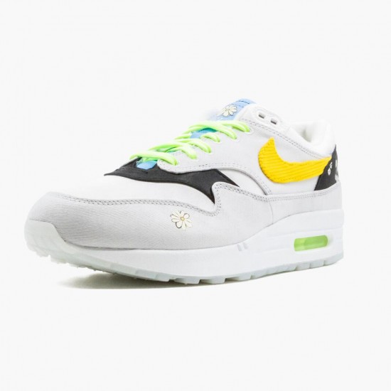 Nike Air Max 1 Daisy CW6031 100 Women And Men Running Shoes 