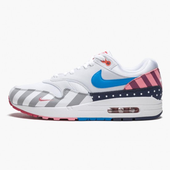 Nike Air Max 1 Parra AT3057 100 Women And Men Running Shoes 