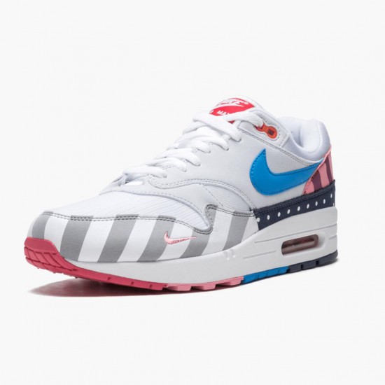 Nike Air Max 1 Parra AT3057 100 Women And Men Running Shoes 