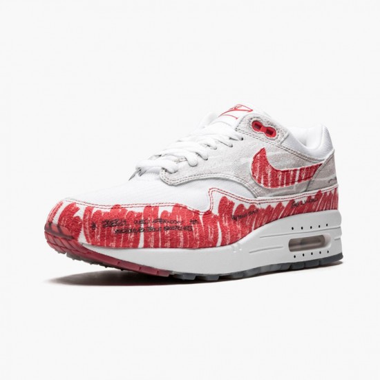 Nike Air Max 1 Tinker Sketch to Shelf CJ4286 101 Women And Men Running Shoes 