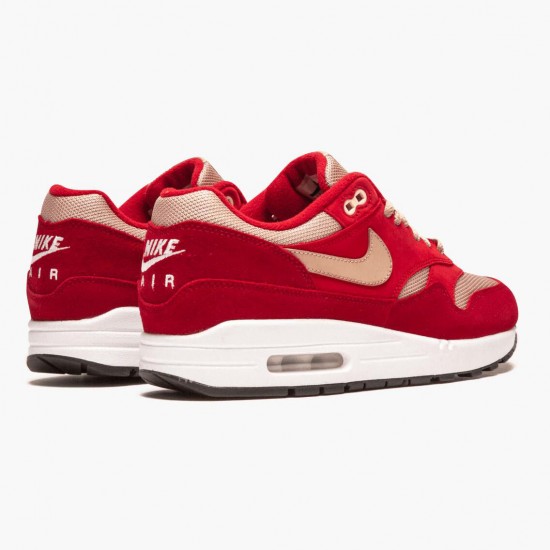 Nike Air Max 1 Curry Pack Red 908366 600 Women And Men Running Shoes 