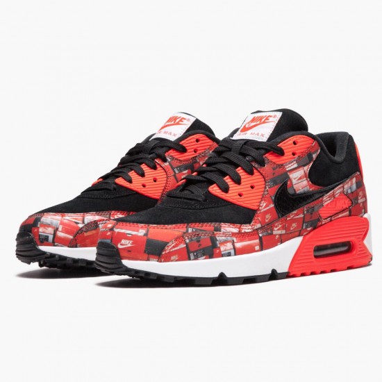 Nike Air Max 90 Atmos We Love AQ0926 001 Mens Running Shoes 