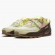 Nike Air Max 90 Cuban Link Velvet Brown CZ0469 200 Womens Running Shoes 