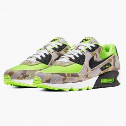 Nike Air Max 90 Green Camo CW4039 300 Women And Men Running Shoes 