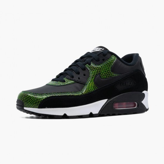 Nike Air Max 90 Green Python CD0916 001 Mens Running Shoes 