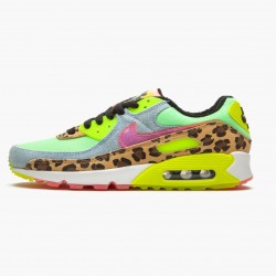 Nike Air Max 90 LX 90s Dancefloor Green CW3499 300 Womens Running Shoes 