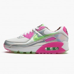 Nike Air Max 90 LX 90s Dancefloor White CQ2559 100 Womens Running Shoes 