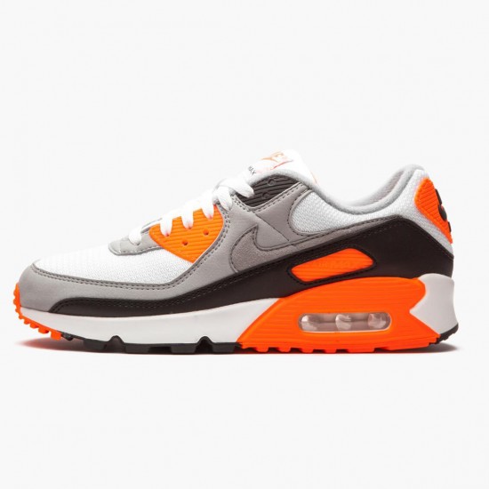 Nike Air Max 90 Recraft Total Orange CW5458 101 Women And Men Running Shoes 