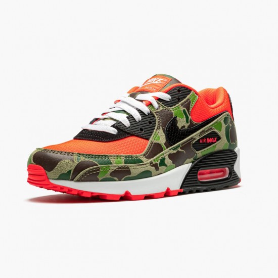 Nike Air Max 90 Reverse Duck Camo CW6024 600 Women And Men Running Shoes 