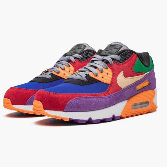 Nike Air Max 90 Viotech OG CD0917 600 Women And Men Running Shoes 