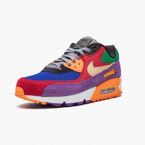 Nike Air Max 90 Viotech OG CD0917 600 Women And Men Running Shoes 