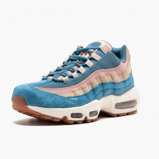 Nike Air Max 95 Embossed Fur Pony AA1103 002 Womens Running Shoes 