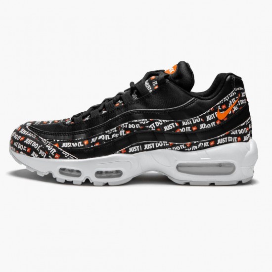 Nike Air Max 95 Just Do It Pack Black AV6246 001 Women And Men Running Shoes 