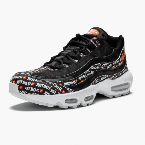 Nike Air Max 95 Just Do It Pack Black AV6246 001 Women And Men Running Shoes 