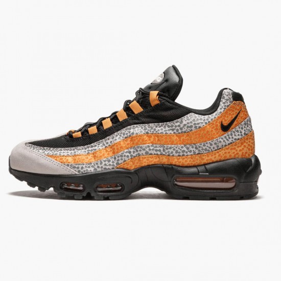 Nike Air Max 95 Size UK Safari AR4592 001 Women And Men Running Shoes 