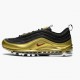 Nike Air Max 97 Black Metallic Gold AT5458 002 Women And Men Running Shoes 