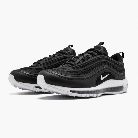 Nike Air Max 97 Black White 921826 001 Women And Men Running Shoes 