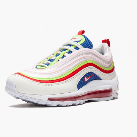 Nike Air Max 97 Corduroy White AQ4137 101 Women And Men Running Shoes 