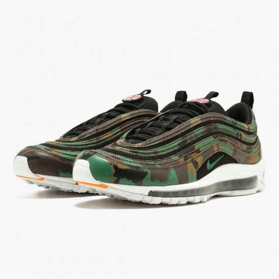 Nike Air Max 97 Country Camo AJ2614 201 Mens Running Shoes 