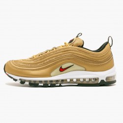 Nike Air Max 97 Metallic Gold 884421 700 Women And Men Running Shoes 