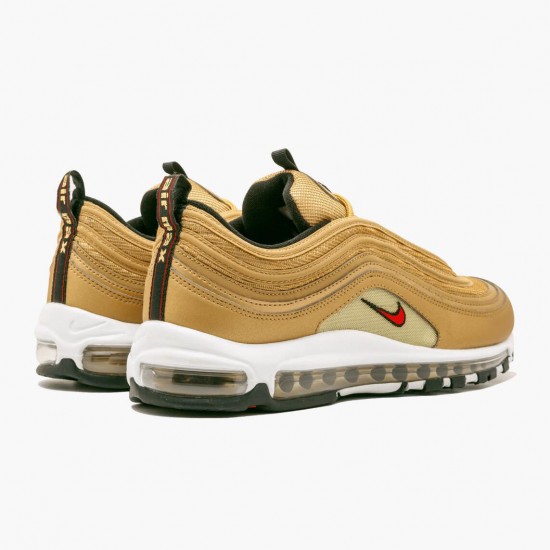 Nike Air Max 97 Metallic Gold 884421 700 Women And Men Running Shoes 