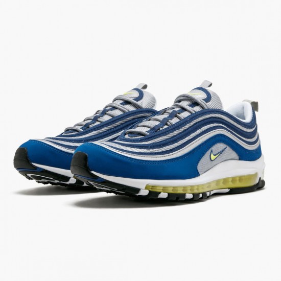 Nike Air Max 97 OG Royal Neon 921826 401 Women And Men Running Shoes 