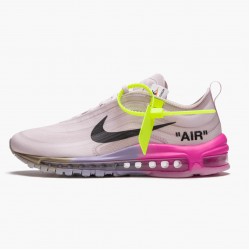 Nike Air Max 97 Off-White Elemental Rose Serena Queen AJ4585 600 Mens Running Shoes 