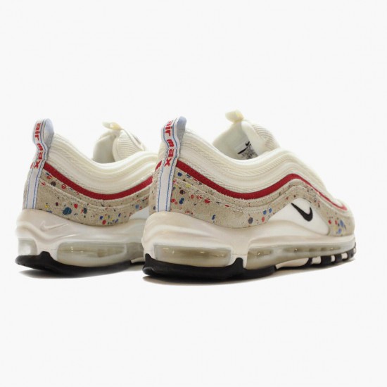 Nike Air Max 97 Paint Splatter 312834 102 Women And Men Running Shoes 