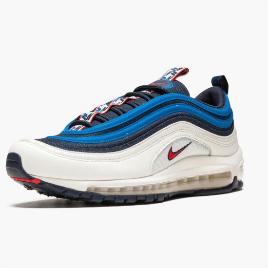 Nike Air Max 97 Pull Tab Obsidian White AQ4126 400 Women And Men Running Shoes 