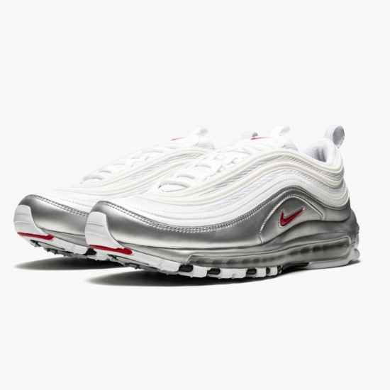 Nike Air Max 97 Silver White AT5458 100 Women And Men Running Shoes 