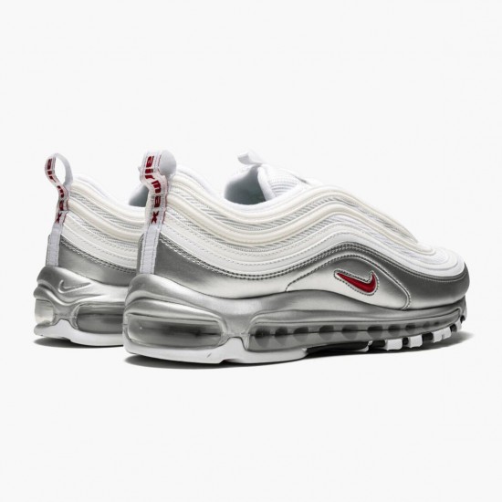 Nike Air Max 97 Silver White AT5458 100 Women And Men Running Shoes 