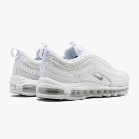 Nike Air Max 97 Triple White Wolf Grey 921826 101 Women And Men Running Shoes 